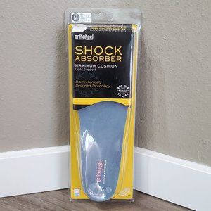 Orthaheel Shock Absorber Orthotic Insoles, 1 Pair